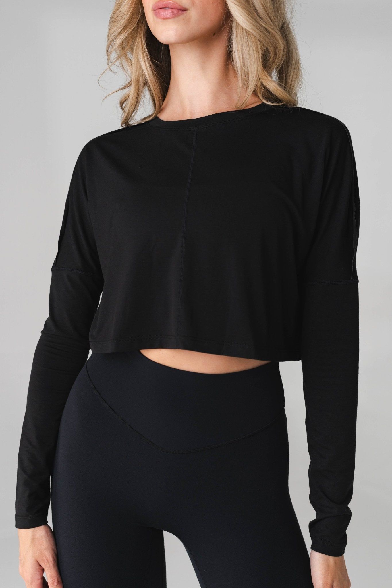 Vitality Versa Open Back Long Sleeve - Midnight sold by Balance Athletica product image thumbnail 3