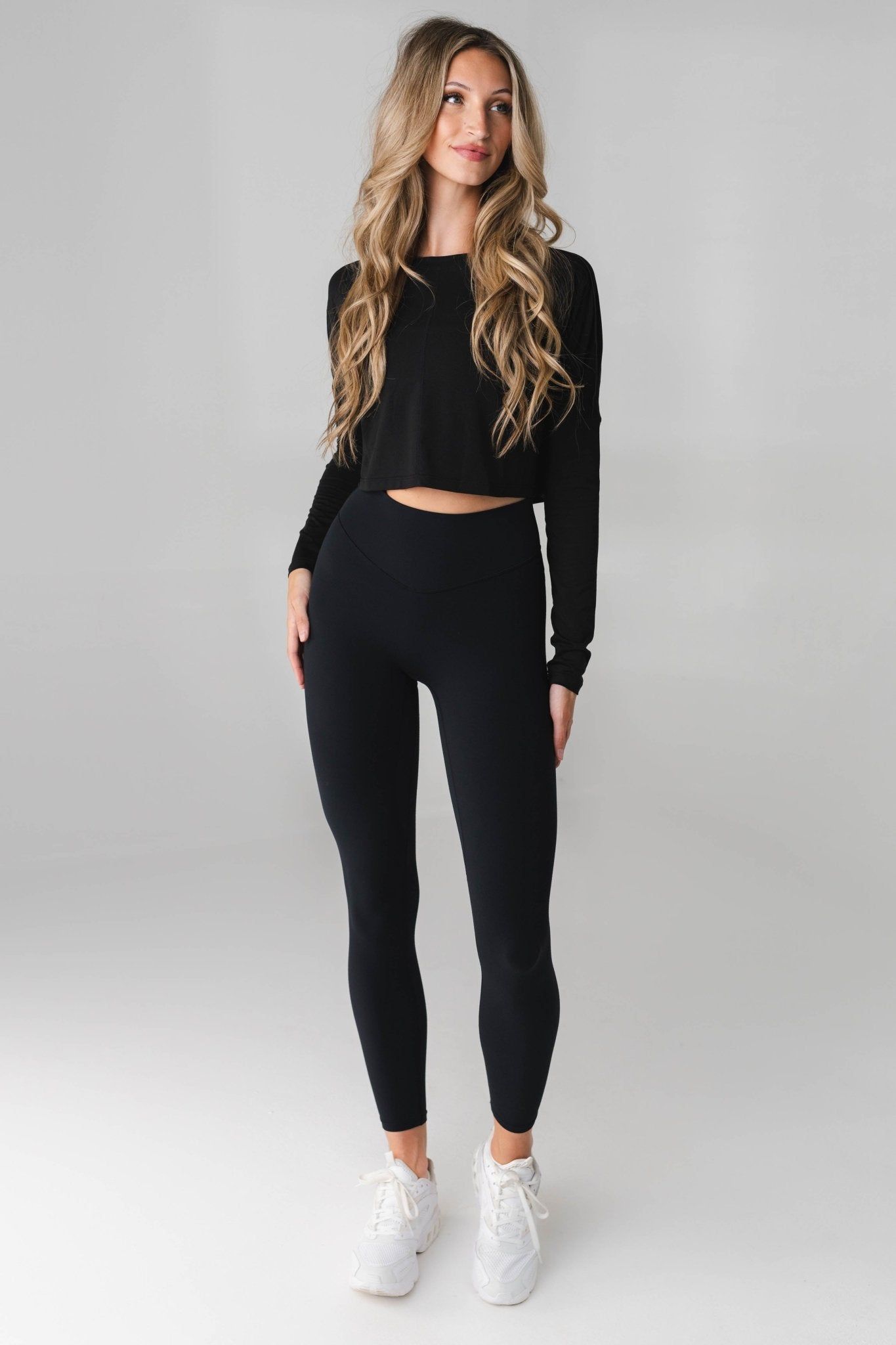 Vitality Versa Open Back Long Sleeve - Midnight sold by Balance Athletica product image thumbnail 5