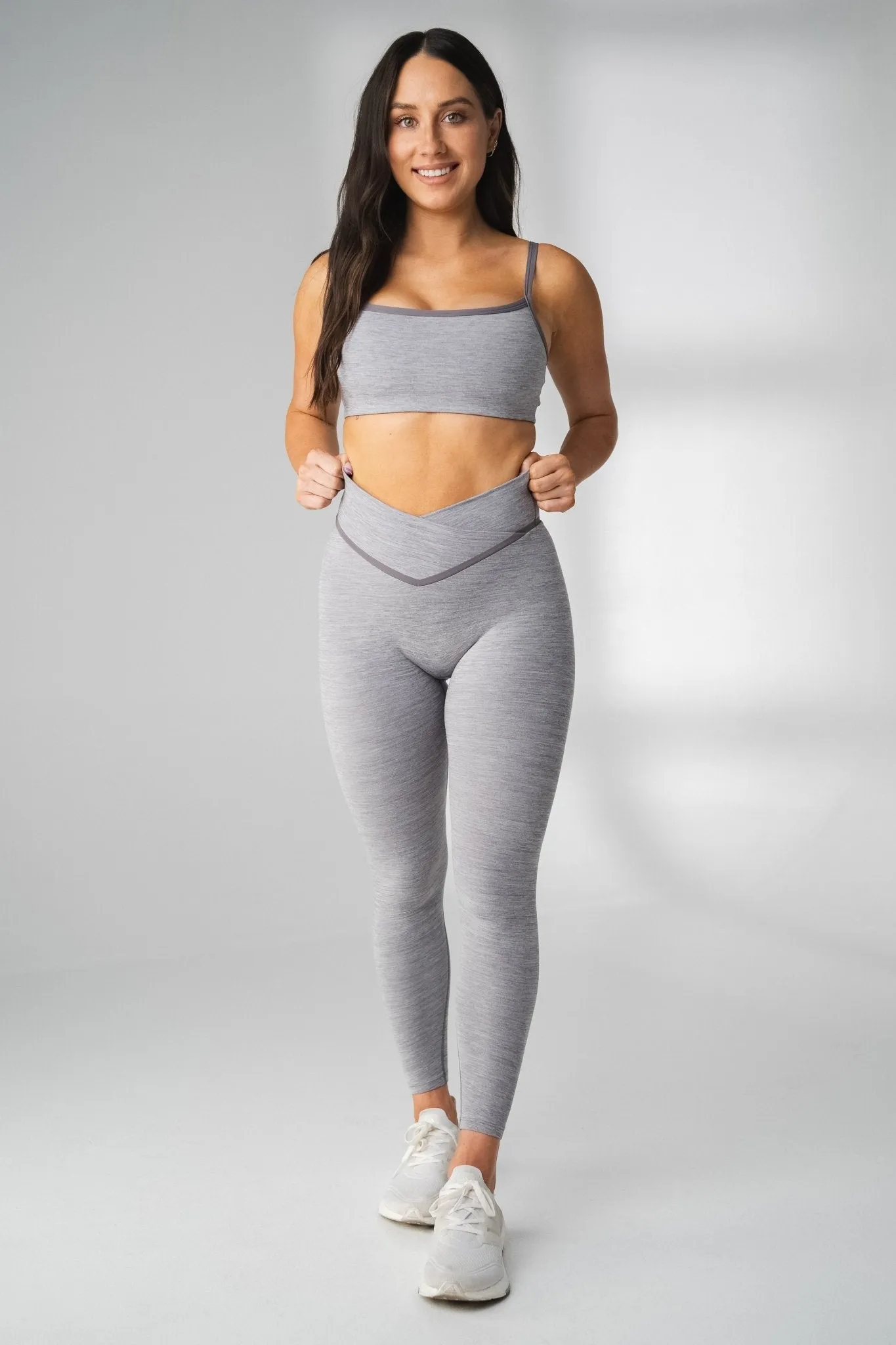 Vitality Daydream V Pant - Concrete Marl sold by Balance Athletica product image thumbnail 2