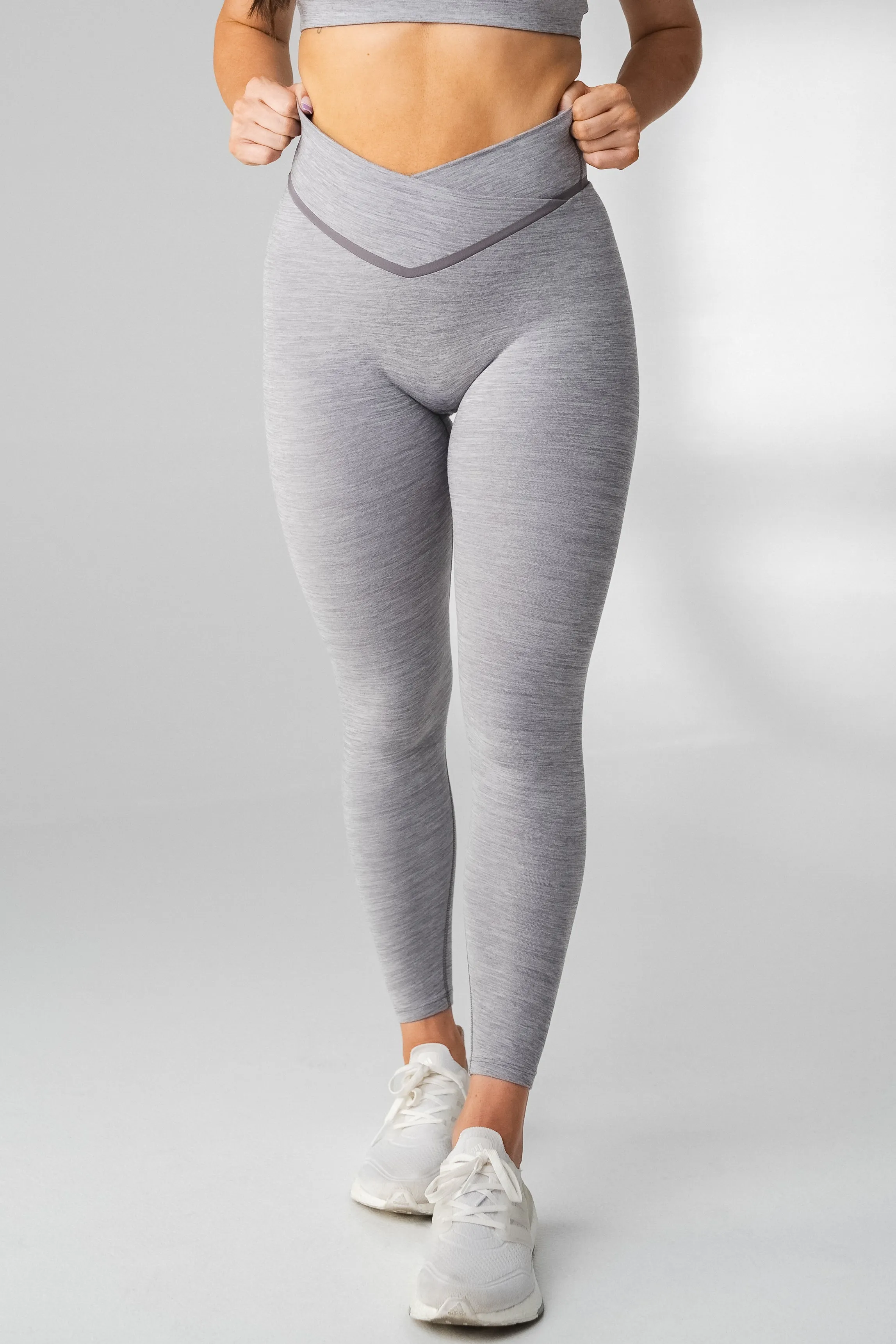 Vitality Daydream V Pant - Concrete Marl sold by Balance Athletica