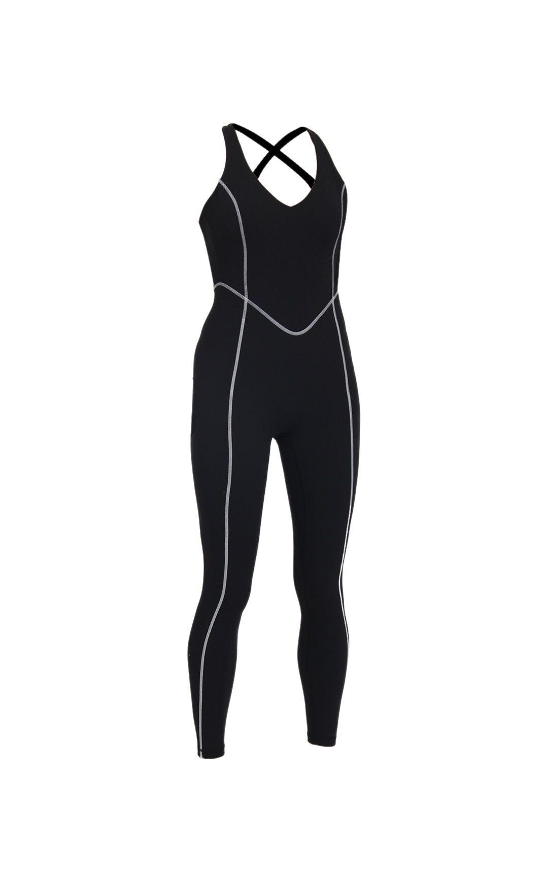 Cloud II™ X Jumpsuit - Midnight Contrast sold by Balance Athletica product image thumbnail 2