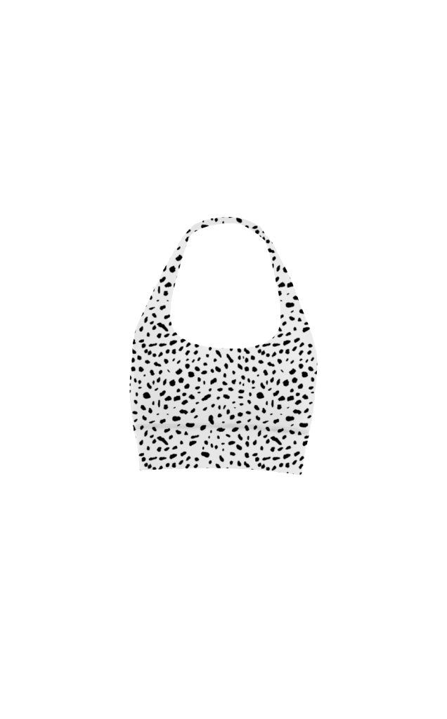 Vitality Ascend II Halter Bra - Snow Leopard sold by Balance Athletica product image thumbnail 2