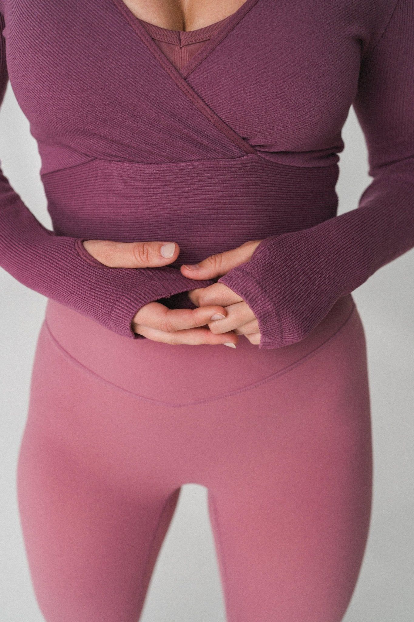 The Infinity Wrap Top - Tourmaline - Revitalized sold by Balance Athletica product image thumbnail 4