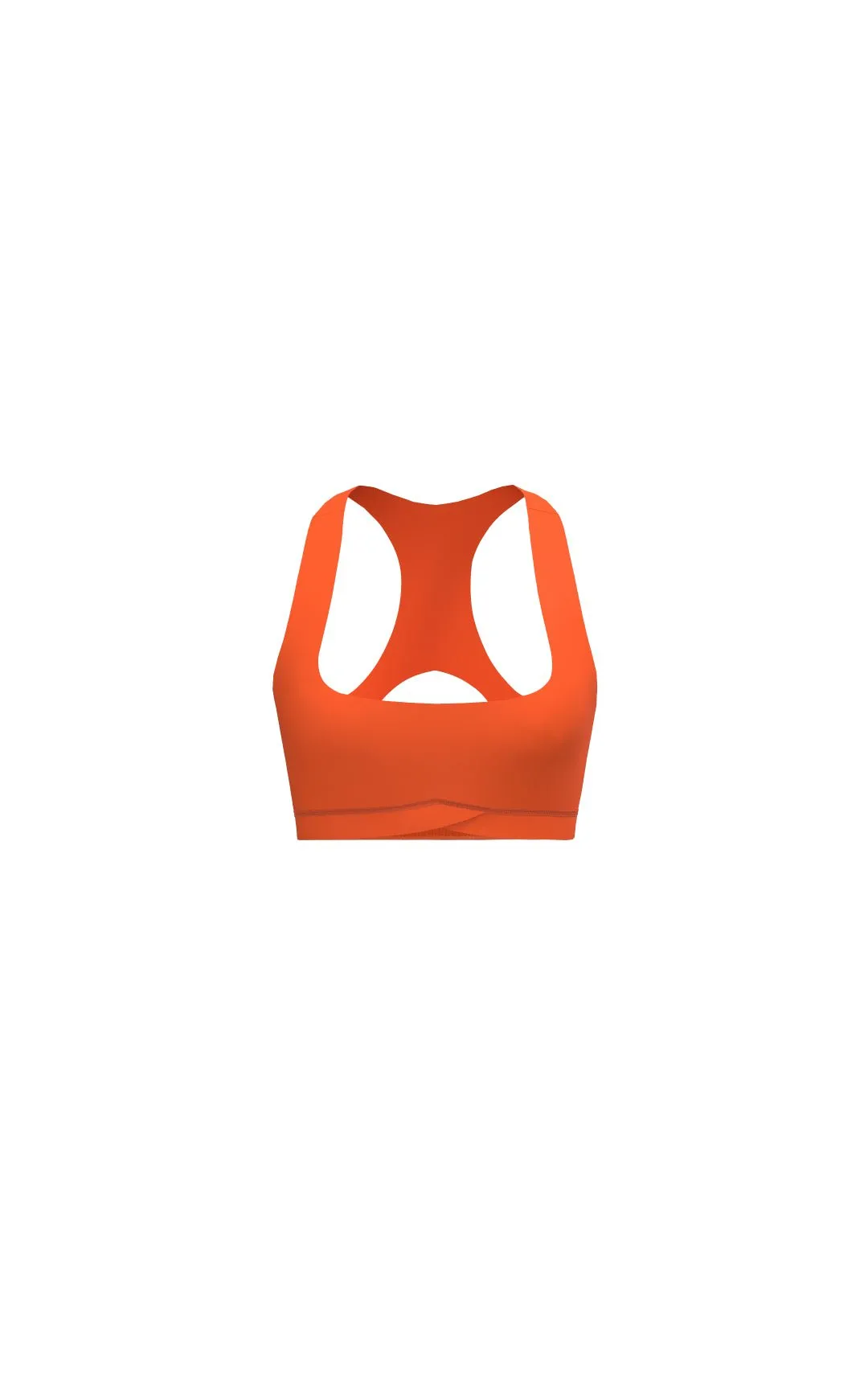Cloud II™ Crossover Bra - Peach sold by Balance Athletica product image thumbnail 2