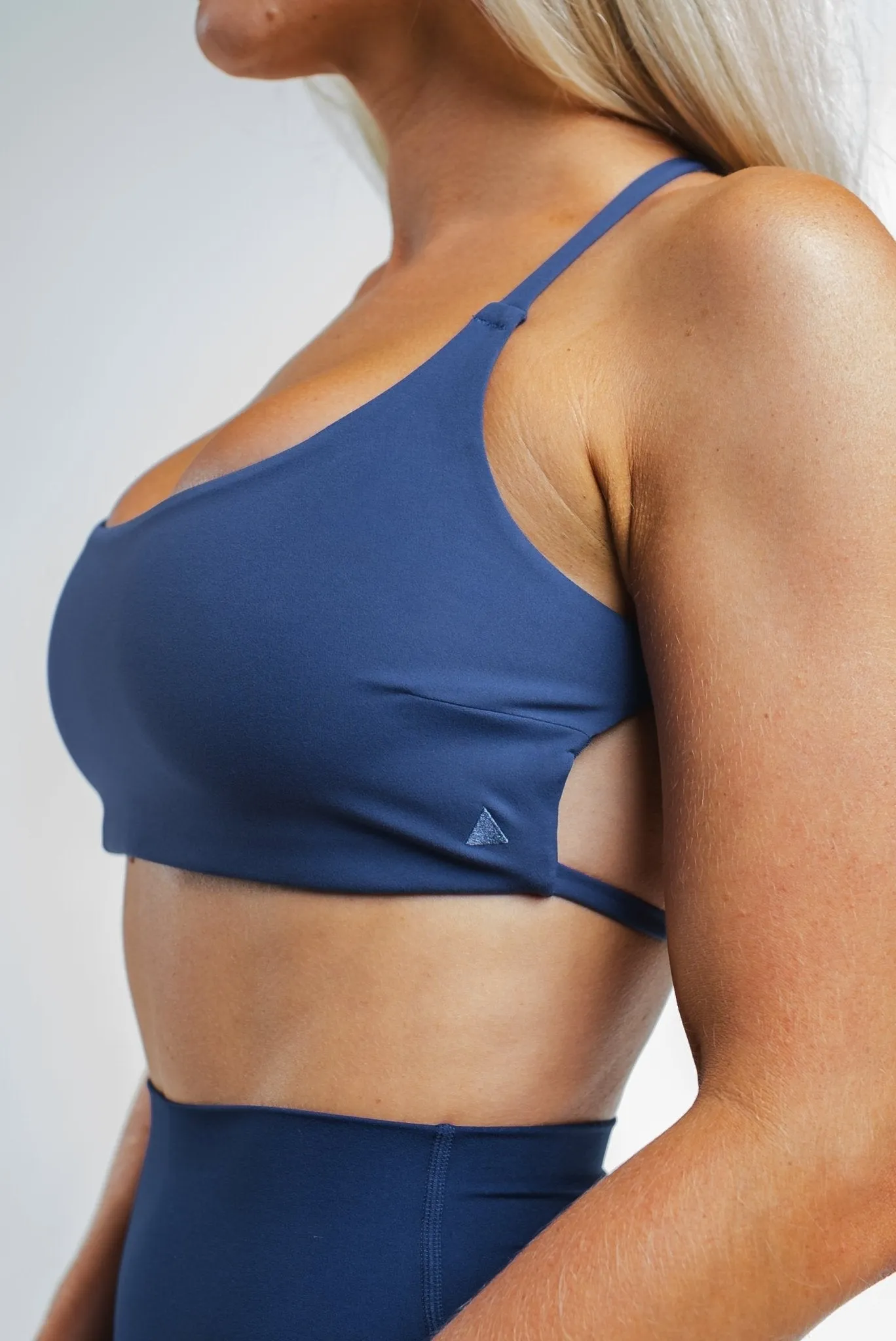 Cloud II™ Strappy Bra - Indigo sold by Balance Athletica product image thumbnail 4