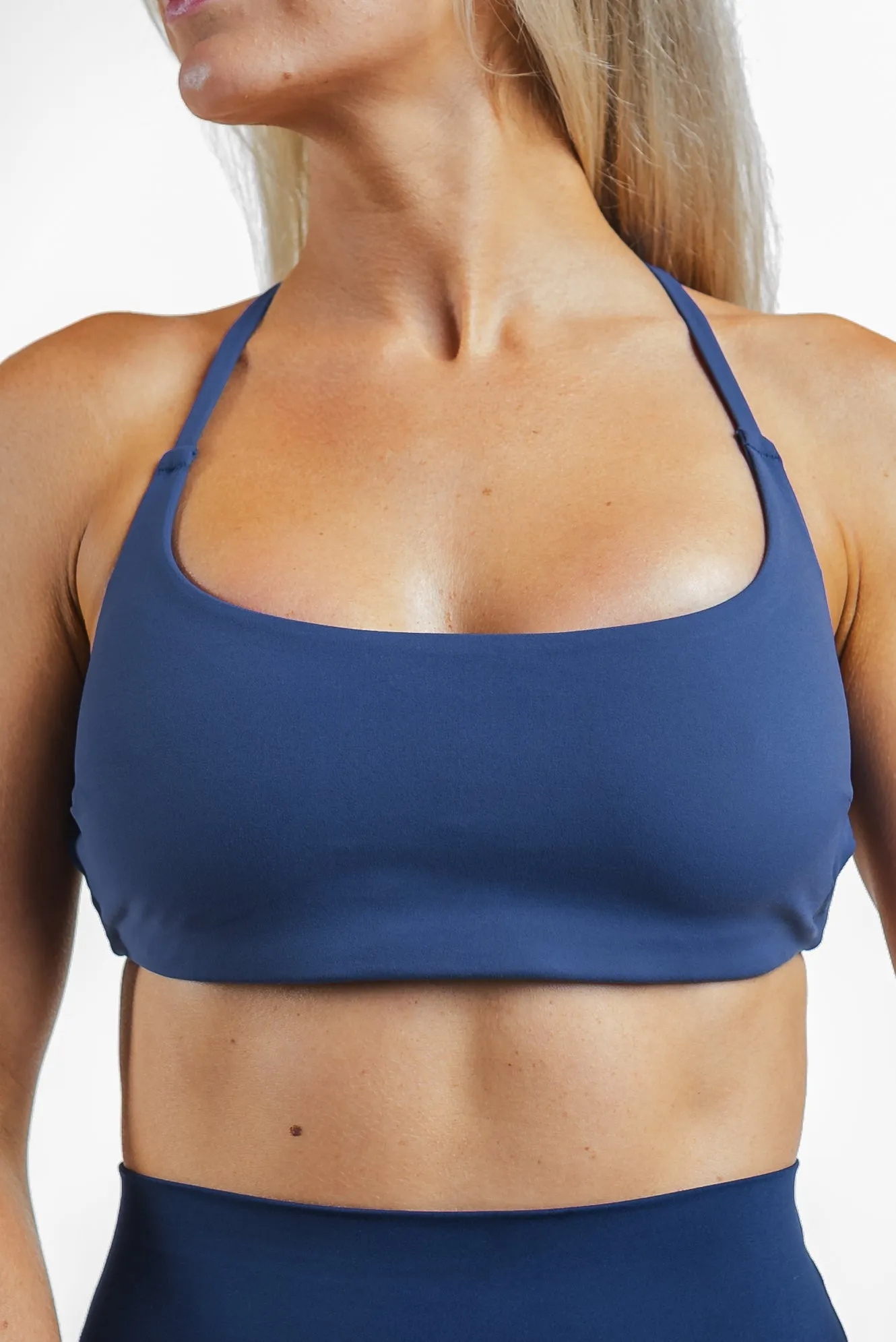 Cloud II™ Strappy Bra - Indigo sold by Balance Athletica product image thumbnail 5