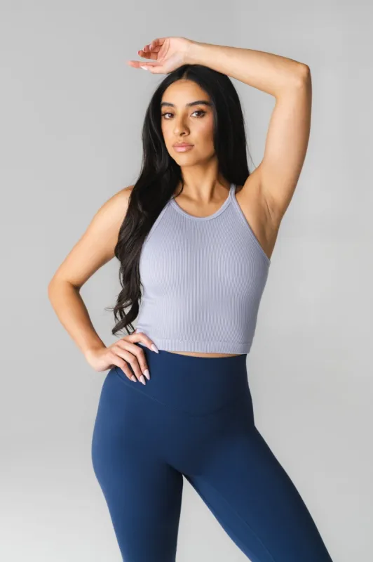 Vitality Synergy Open Back Tank - Sky sold by Balance Athletica