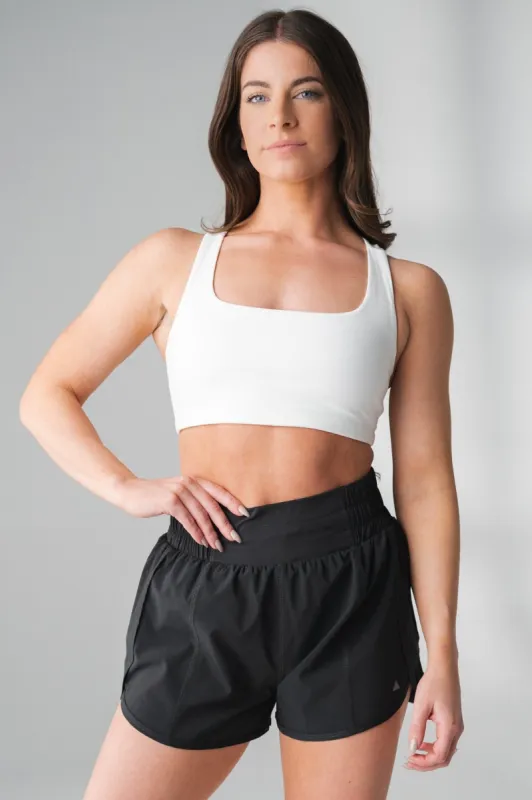 The Core Bra+ - Snow sold by Balance Athletica