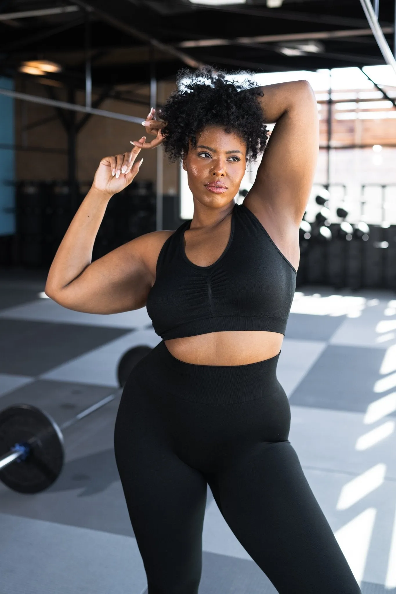 Vitality Evoke V Bra - Midnight sold by Balance Athletica product image thumbnail 5