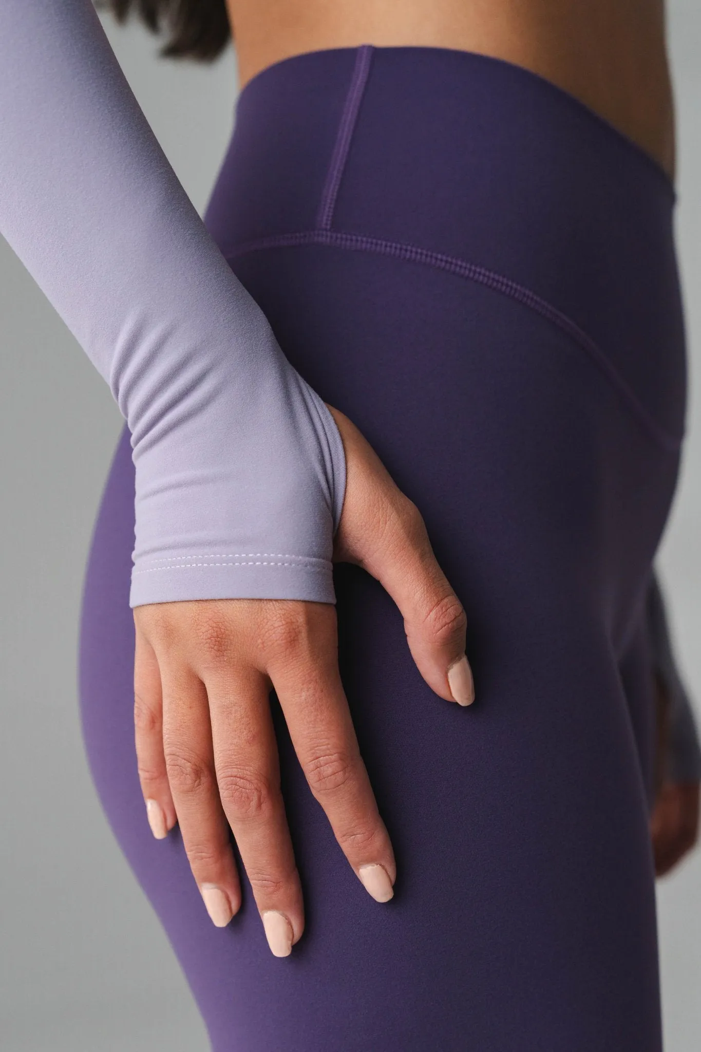 Cloud II™ Shrug - Ashberry Contrast sold by Balance Athletica product image thumbnail 5