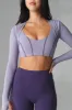 Cloud II™ Shrug - Ashberry Contrast sold by Balance Athletica