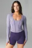 Cloud II™ Shrug - Ashberry Contrast sold by Balance Athletica