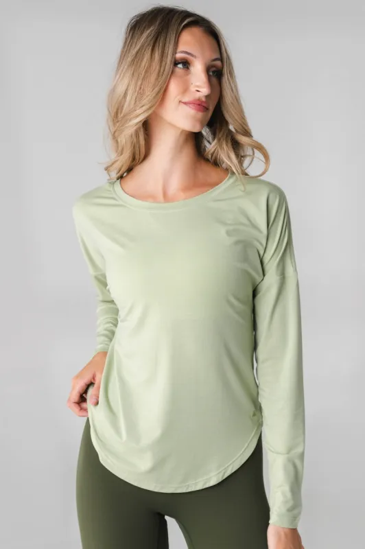 Vitality Versa®  Full Long Sleeve - Sage sold by Balance Athletica