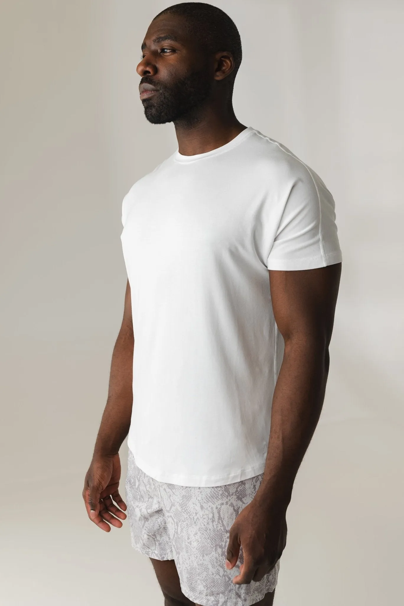 Vitality Vital® Men's Tee - Snow sold by Balance Athletica product image thumbnail 3