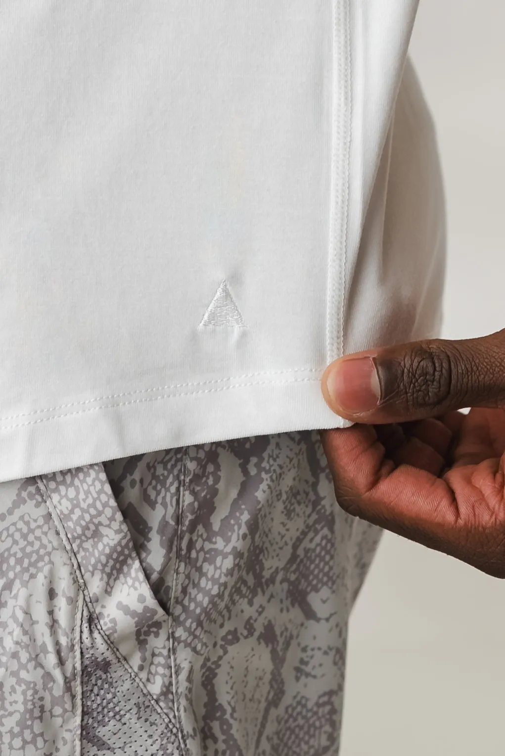 Vitality Vital® Men's Tee - Snow sold by Balance Athletica product image thumbnail 5