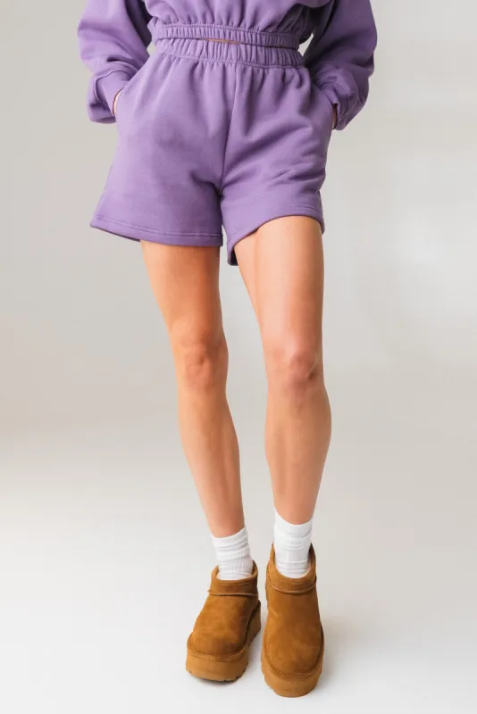 Vitality Cozy® Uni Short - Violet sold by Balance Athletica
