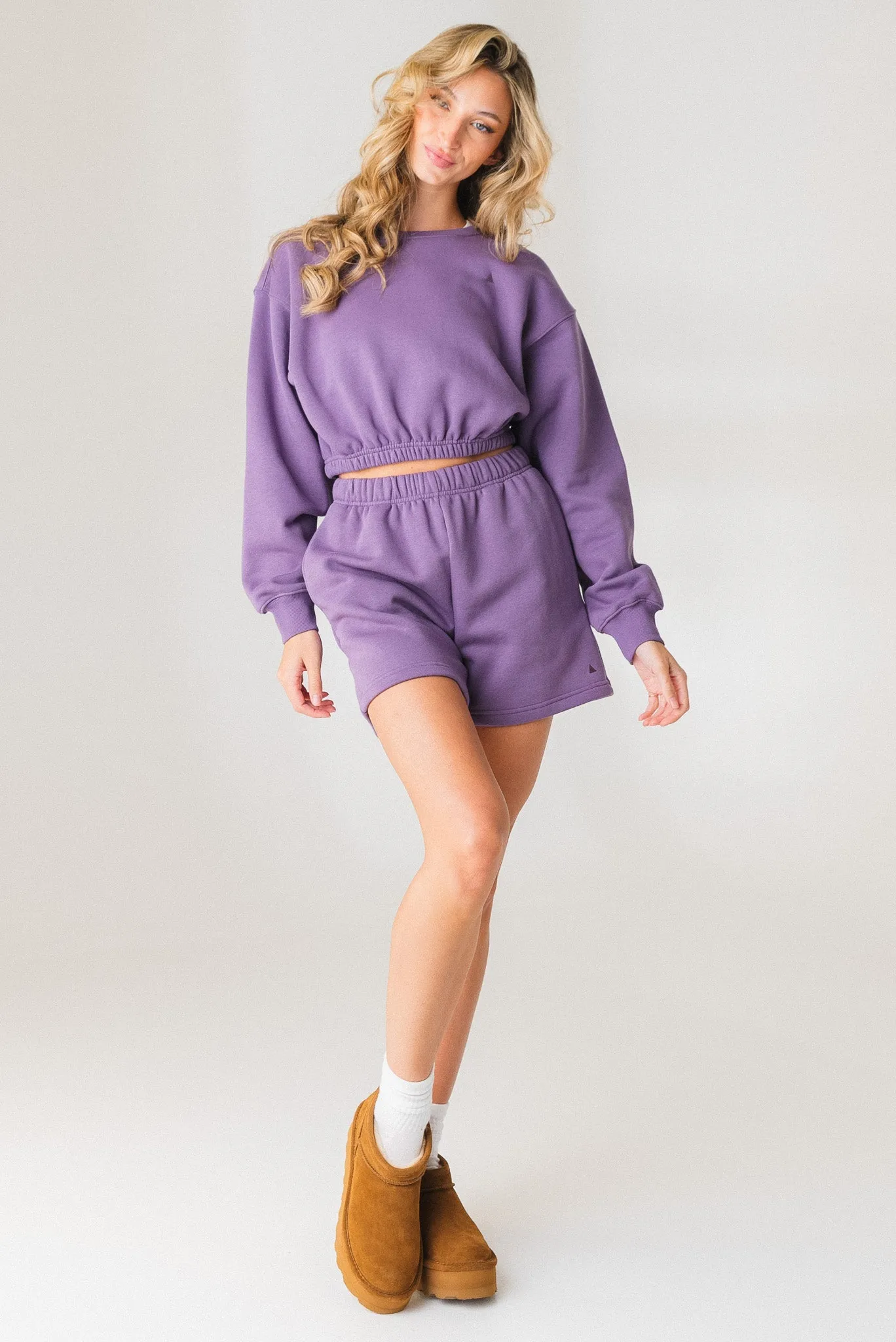 Vitality Cozy® Uni Short - Violet sold by Balance Athletica product image thumbnail 3