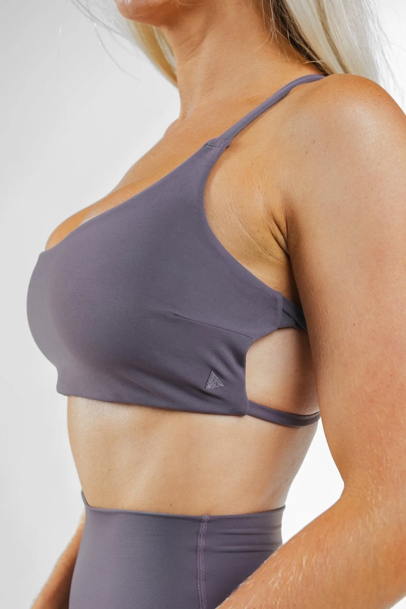 Cloud II™ Strappy Bra - Concrete sold by Balance Athletica product image thumbnail 3