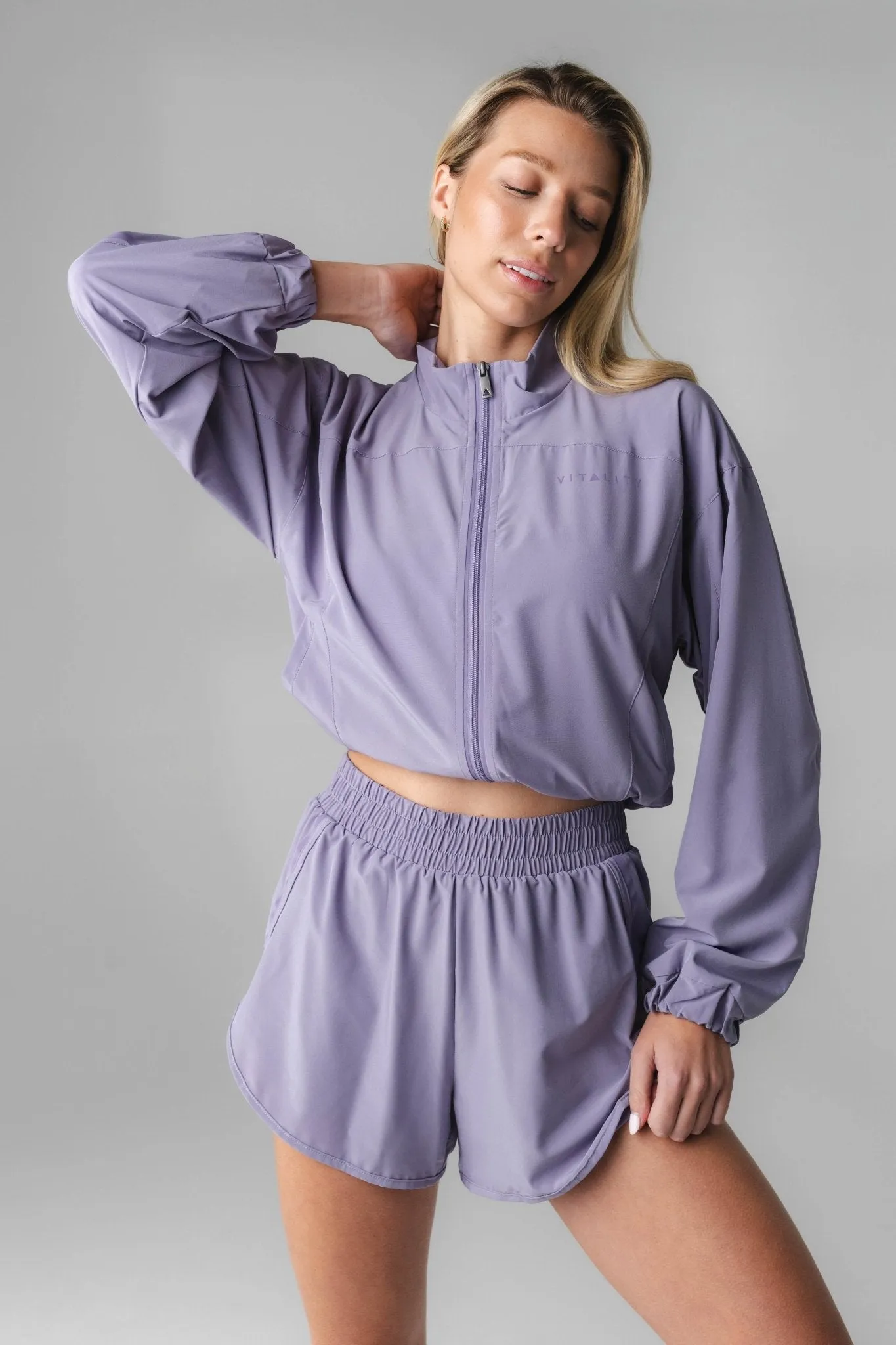 Vitality Breeze® Windbreaker - Ashberry sold by Balance Athletica