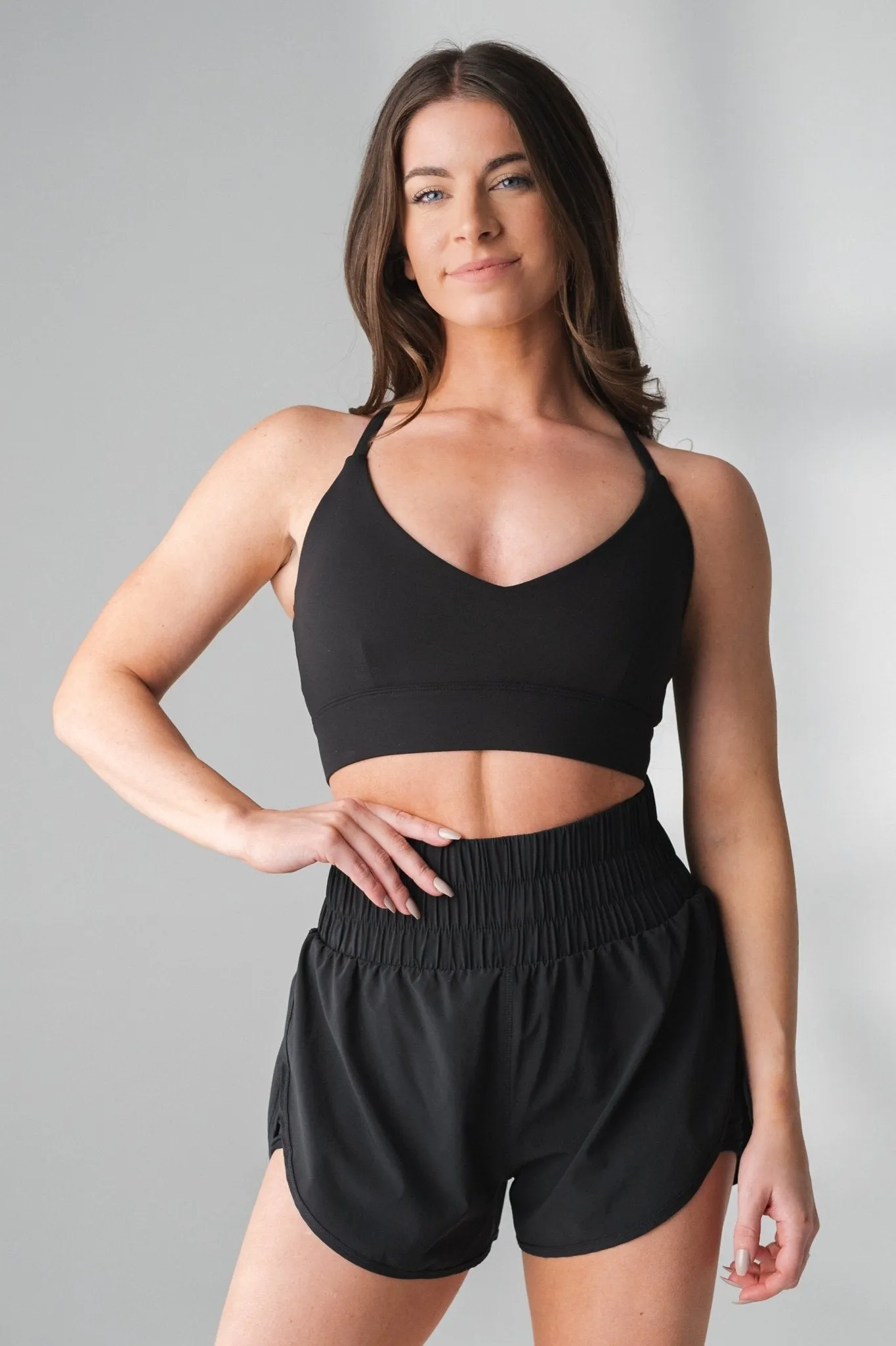 The Cloud V Bra+ - Midnight sold by Balance Athletica