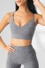 The Cloud V Bra+ - Midnight Static  - Revitalized sold by Balance Athletica