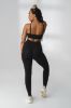 The Cloud Pant - Midnight - Black Triangle Logo - Revitalized sold by Balance Athletica