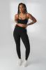 The Cloud Pant - Midnight - Black Triangle Logo - Revitalized sold by Balance Athletica