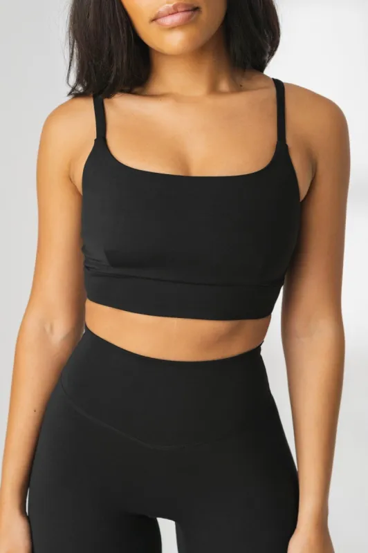 The Ignite Bra+ - Midnight - Revitalized sold by Balance Athletica