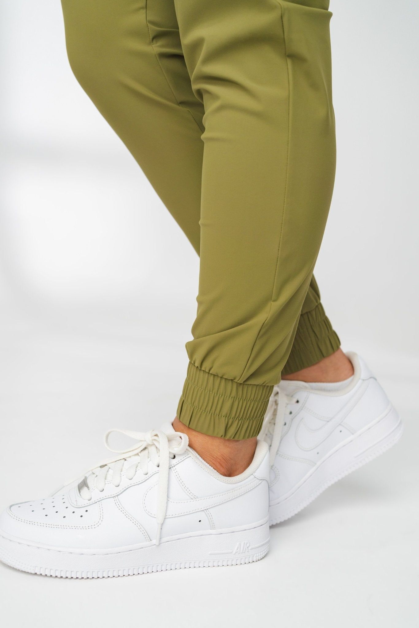 The Women's Swift Jogger - Olive - Revitalized sold by Balance Athletica product image thumbnail 5