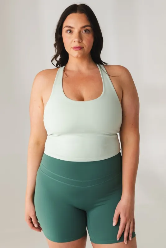 Vitality Revive® Racer Tank - Mint sold by Balance Athletica