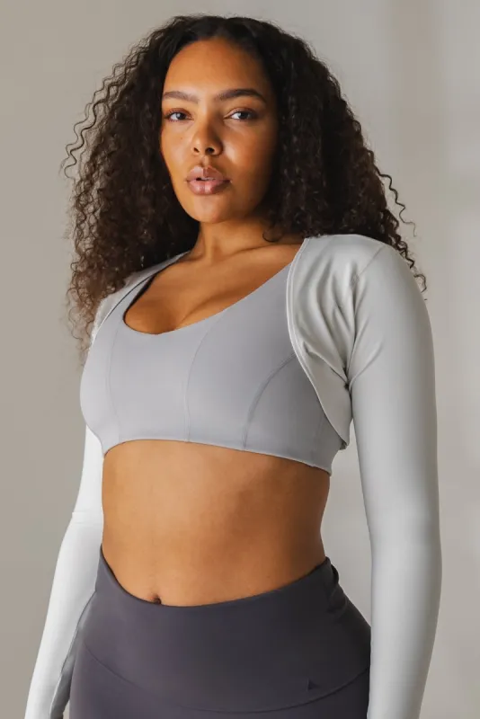 Cloud II™ Shrug - Ash sold by Balance Athletica