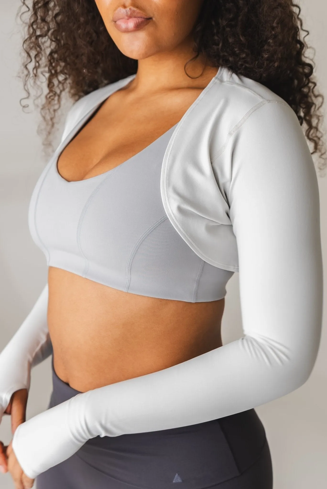 Cloud II® Shrug - Ash sold by Balance Athletica product image thumbnail 3