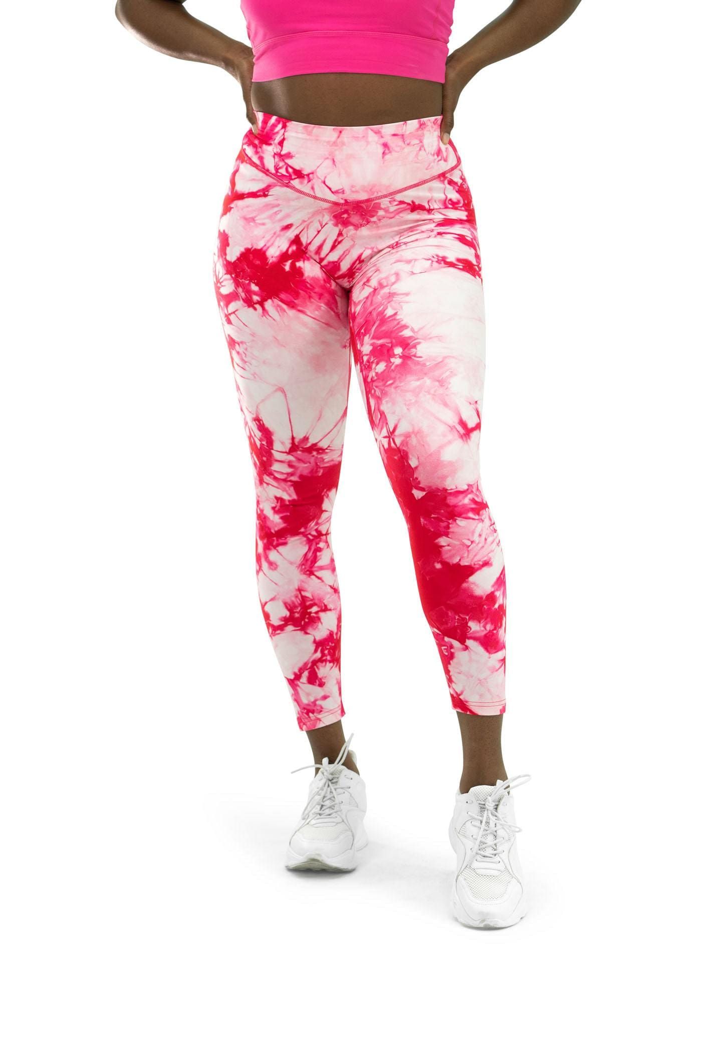 The OG Pant - Tie Dye Hibiscus - Revitalized sold by Balance Athletica product image thumbnail 4