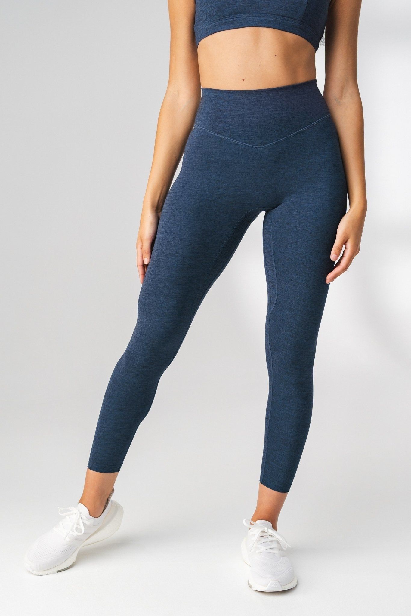 The Cloud Pant - Navy Static - Revitalized sold by Balance Athletica