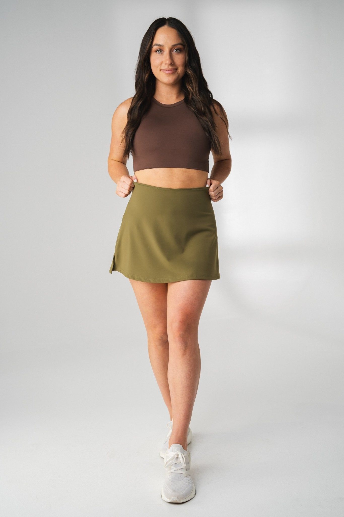 The Cloud Skort - Willow - Revitalized sold by Balance Athletica product image thumbnail 5