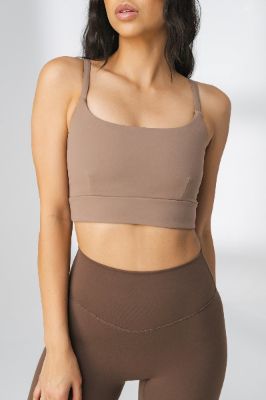 The Ignite Bra+ - Stone  - Revitalized sold by Balance Athletica