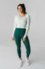 Vitality Synergy® Open Back Long Sleeve - Mint sold by Balance Athletica