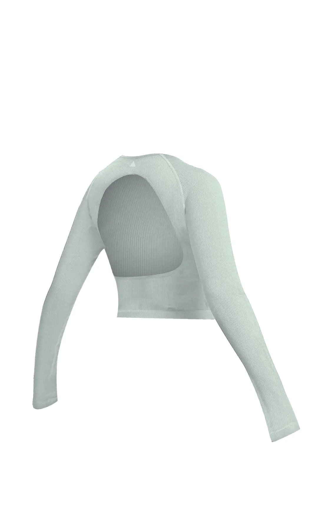 Vitality Synergy® Open Back Long Sleeve - Mint sold by Balance Athletica product image thumbnail 2