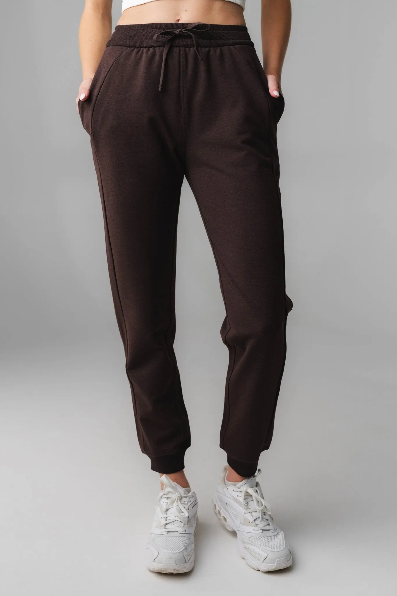 Vitality Studio Women's Jogger V1 Fit - Espresso Marl sold by Balance Athletica