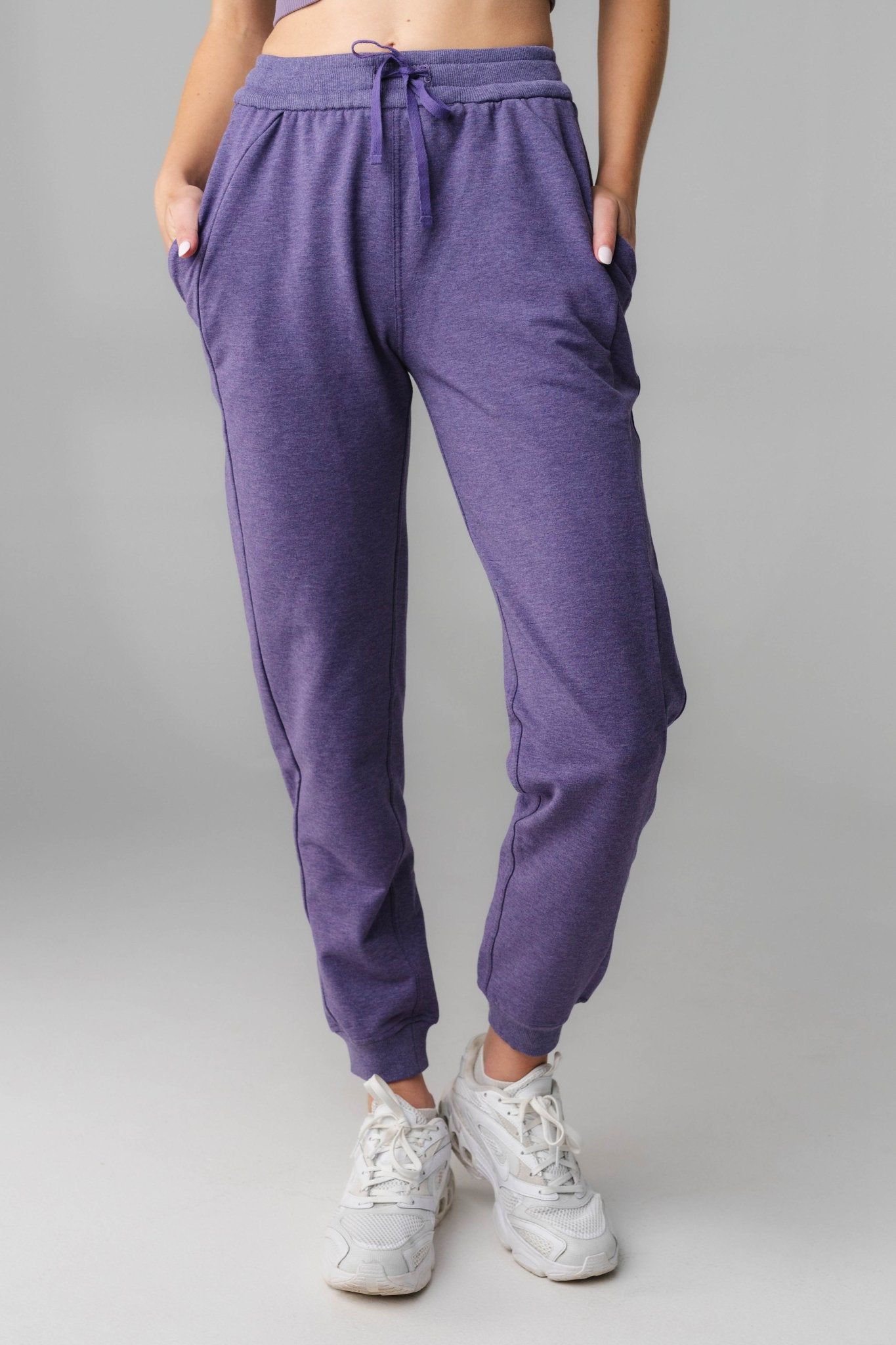 Vitality Women's Studio Jogger - Violet Marl - Revitalized sold by Balance Athletica