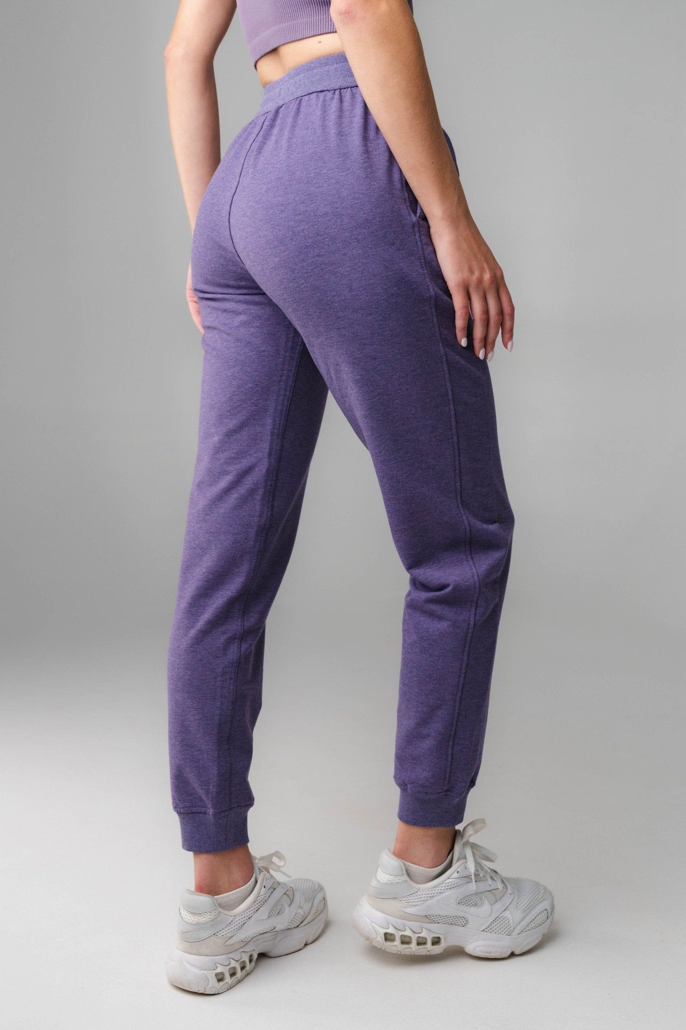 Vitality Women's Studio Jogger - Violet Marl - Revitalized sold by Balance Athletica product image thumbnail 5