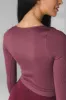 Vitality Synergy® V Long Sleeve - Mauve sold by Balance Athletica