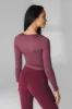 Vitality Synergy® V Long Sleeve - Mauve sold by Balance Athletica
