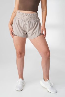 The Vista Short - Overcast - Logo V2  - Revitalized sold by Balance Athletica