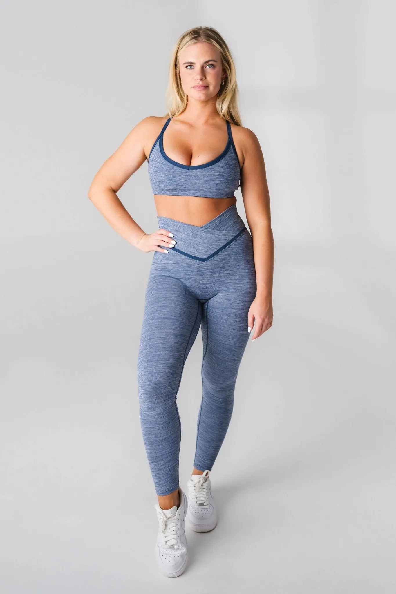 Vitality Daydream V Pant - Navy Sky sold by Balance Athletica product image thumbnail 4