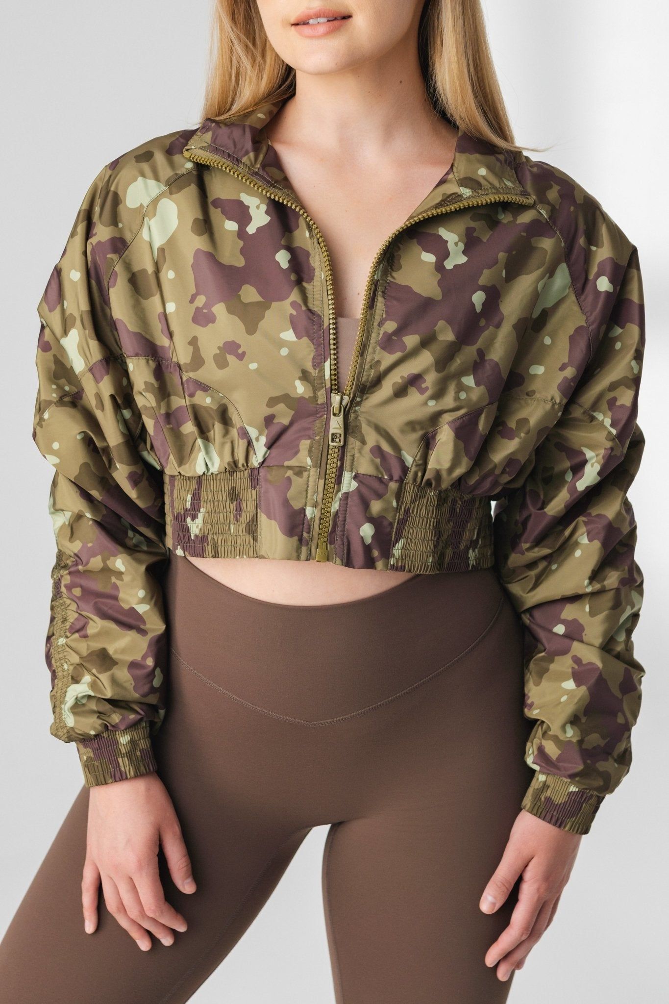 The Ethos Jacket - Woodland - Revitalized sold by Balance Athletica