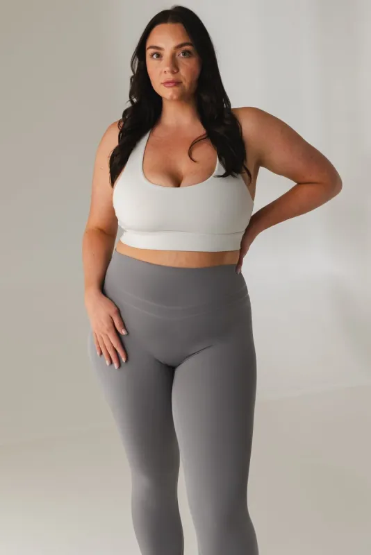Vitality Revive® Racer Bra - Ash sold by Balance Athletica