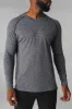 Vitality Kinetic® Long Sleeve Tee - Midnight Marl sold by Balance Athletica