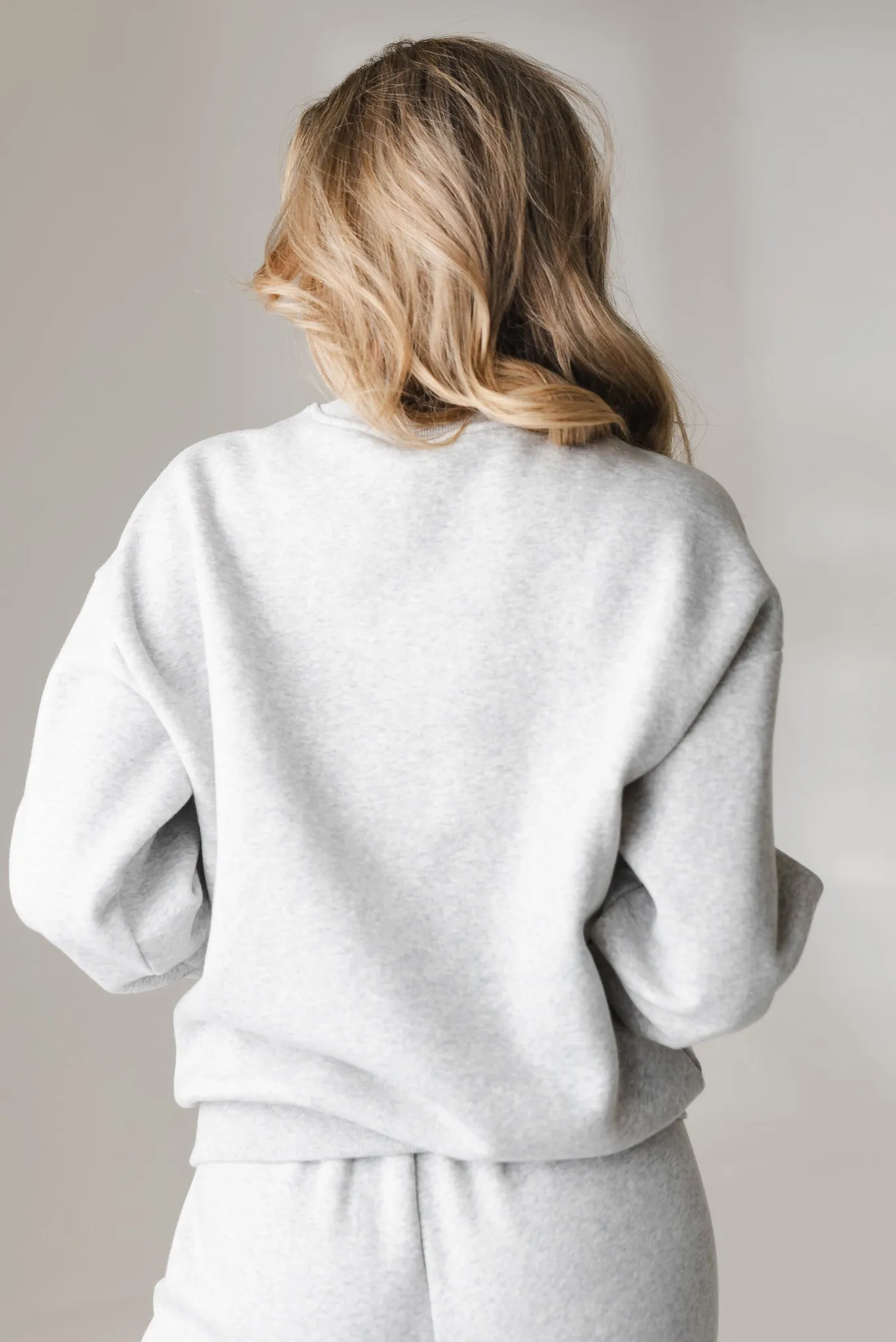 Vitality Cozy® Uni Crew - Stone Marl sold by Balance Athletica product image thumbnail 3