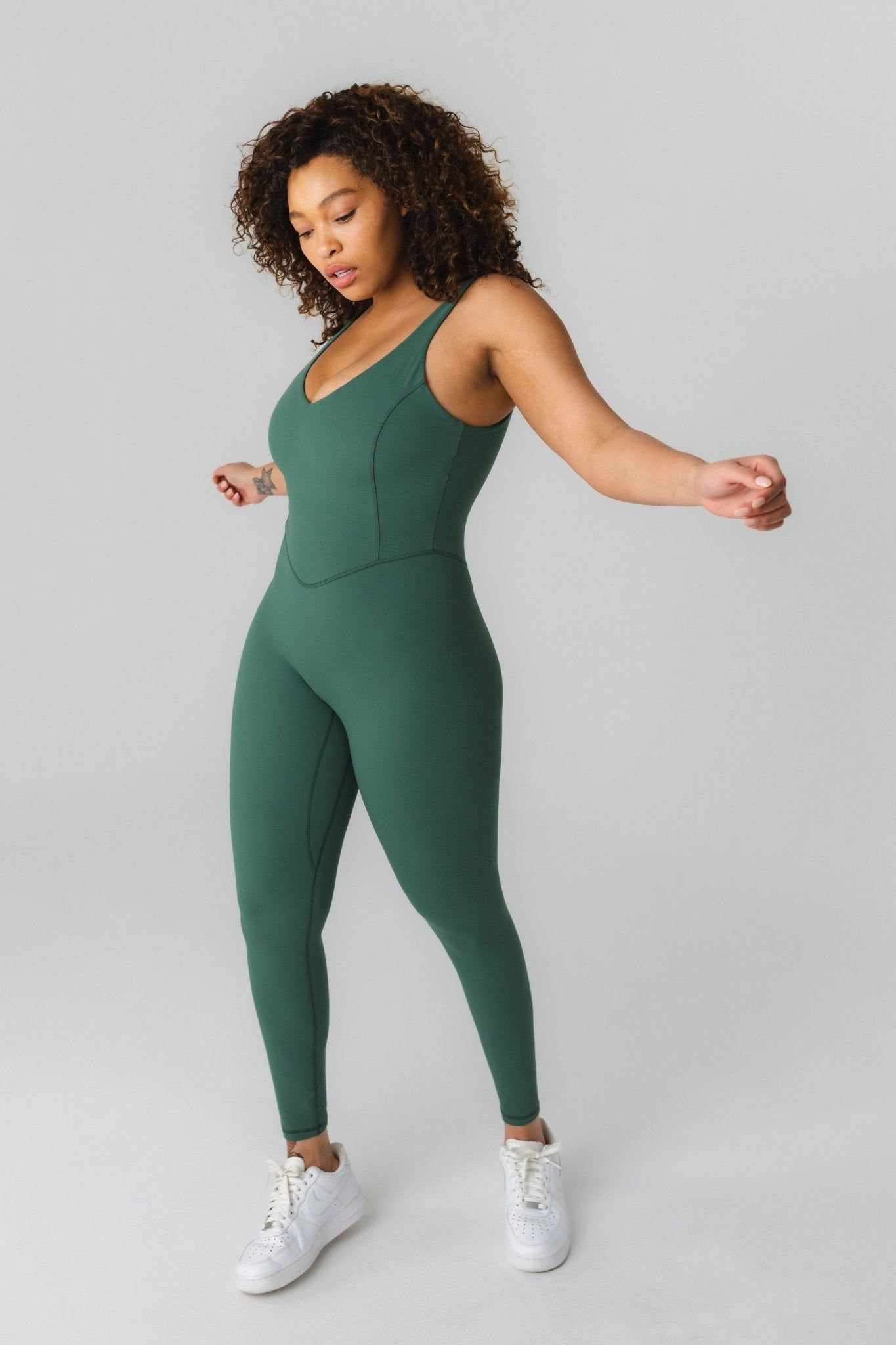 Cloud II™ Jumpsuit - Jade sold by Balance Athletica